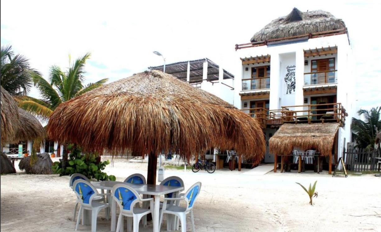 Hotel El Caballo Blanco Mahahual Exterior photo